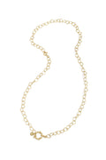 2-in-1 necklace bracelet with heart-shaped links