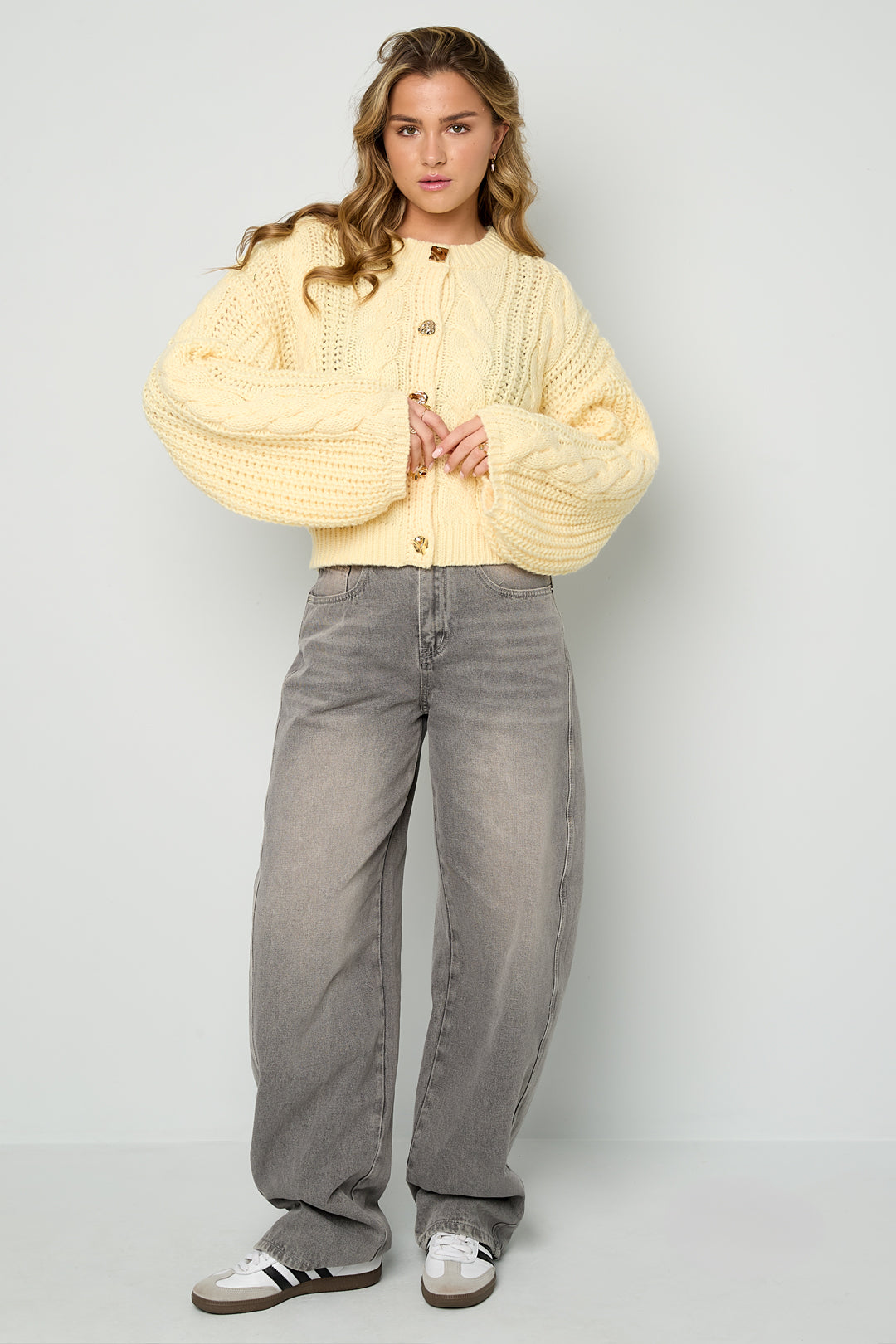 Cable Cardigan