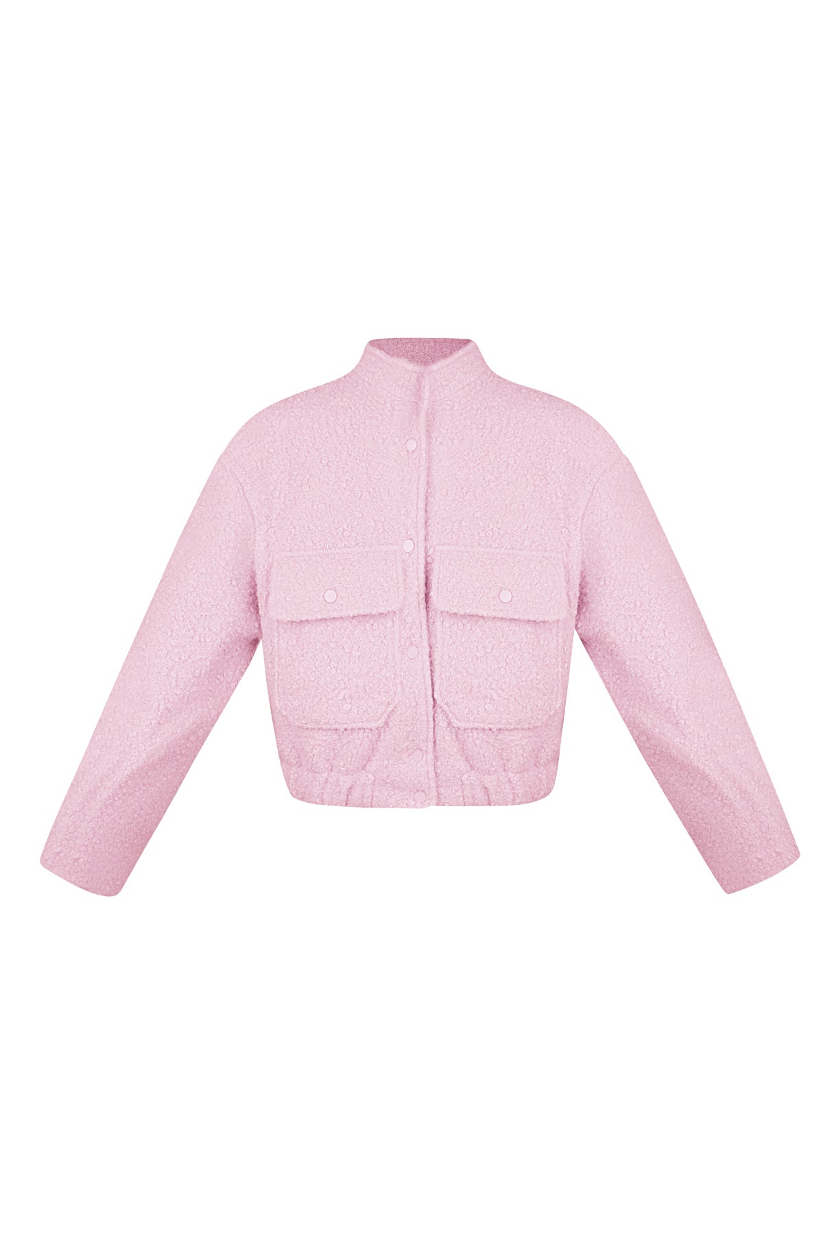 Woven Polyester Fiber Women's Jacket Casual Solid Color Fall/Winter
