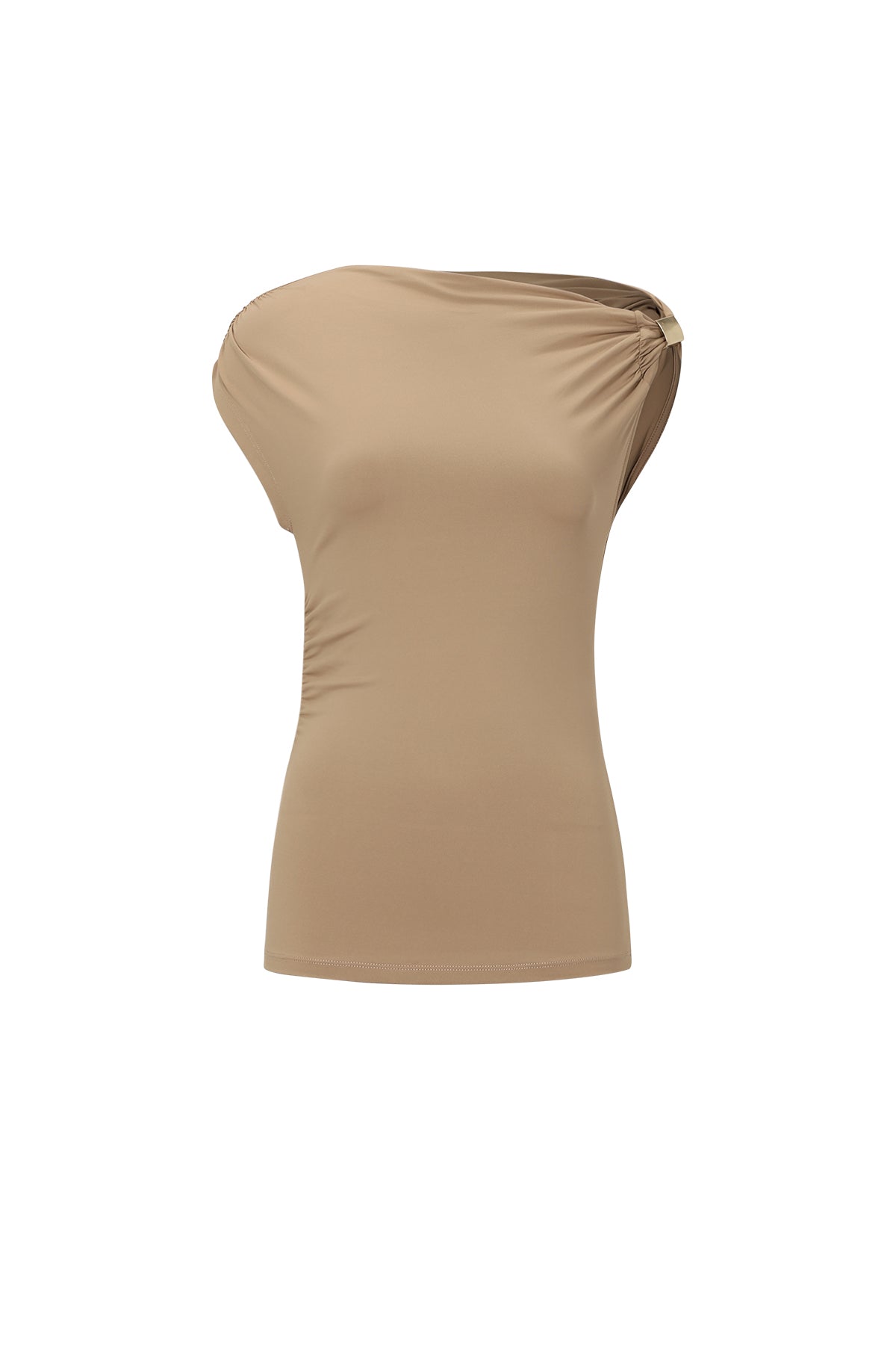 Off Shoulder Top Gold