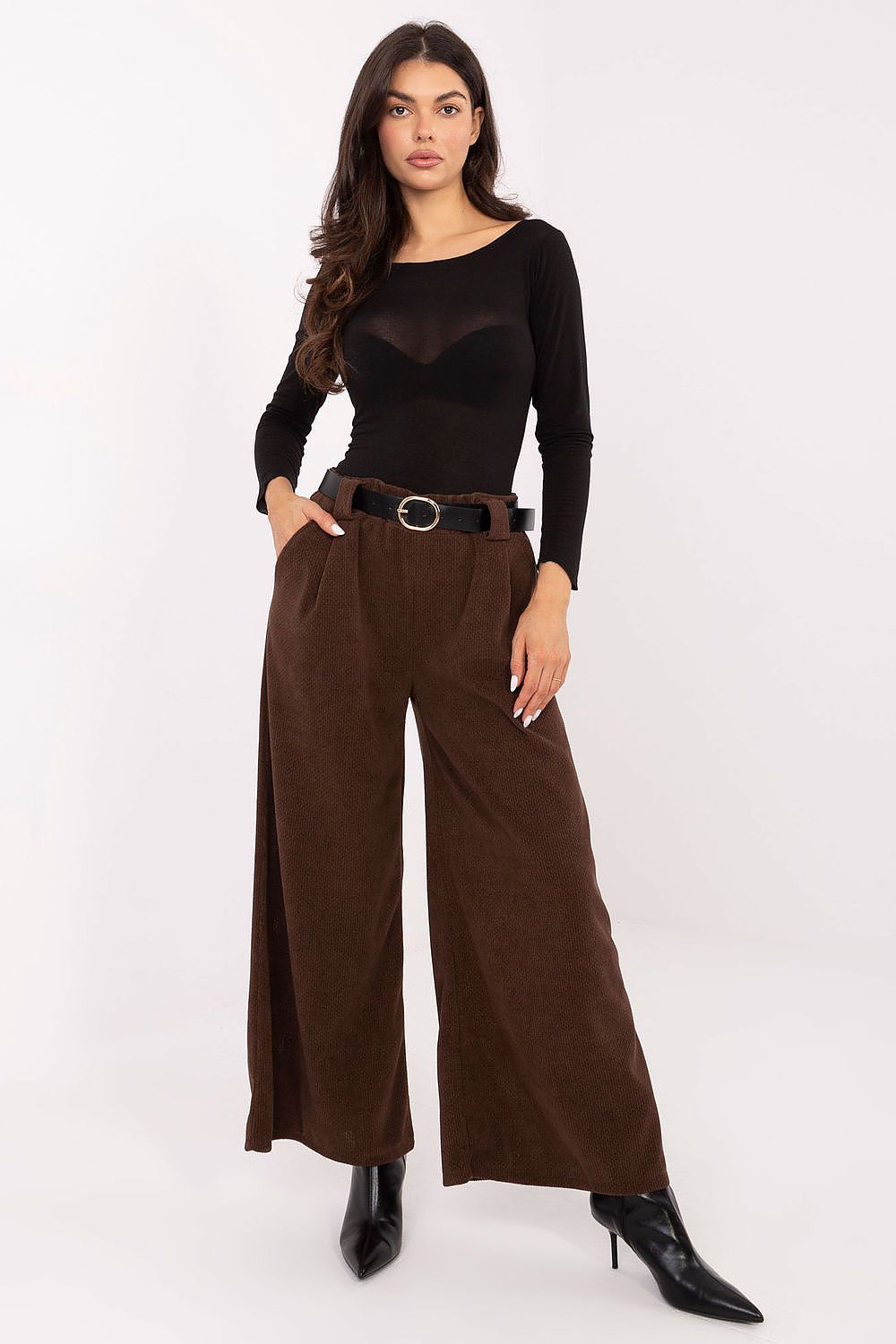  corduroy trousers model 220874 Rue Paris 