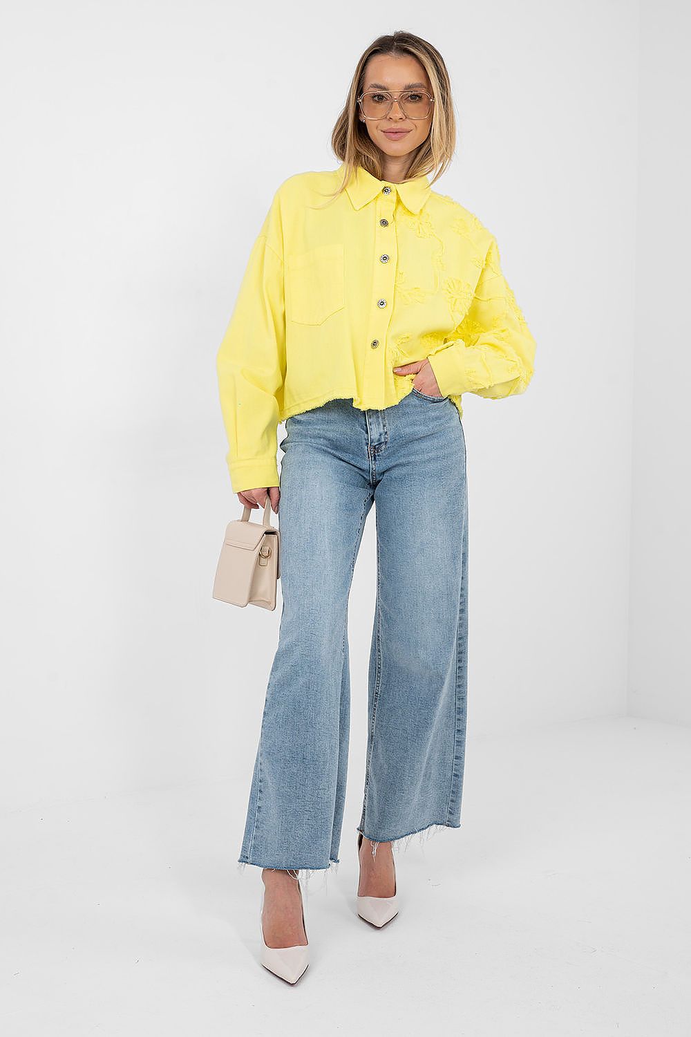  Denim jacket model 223794 Rue Paris 
