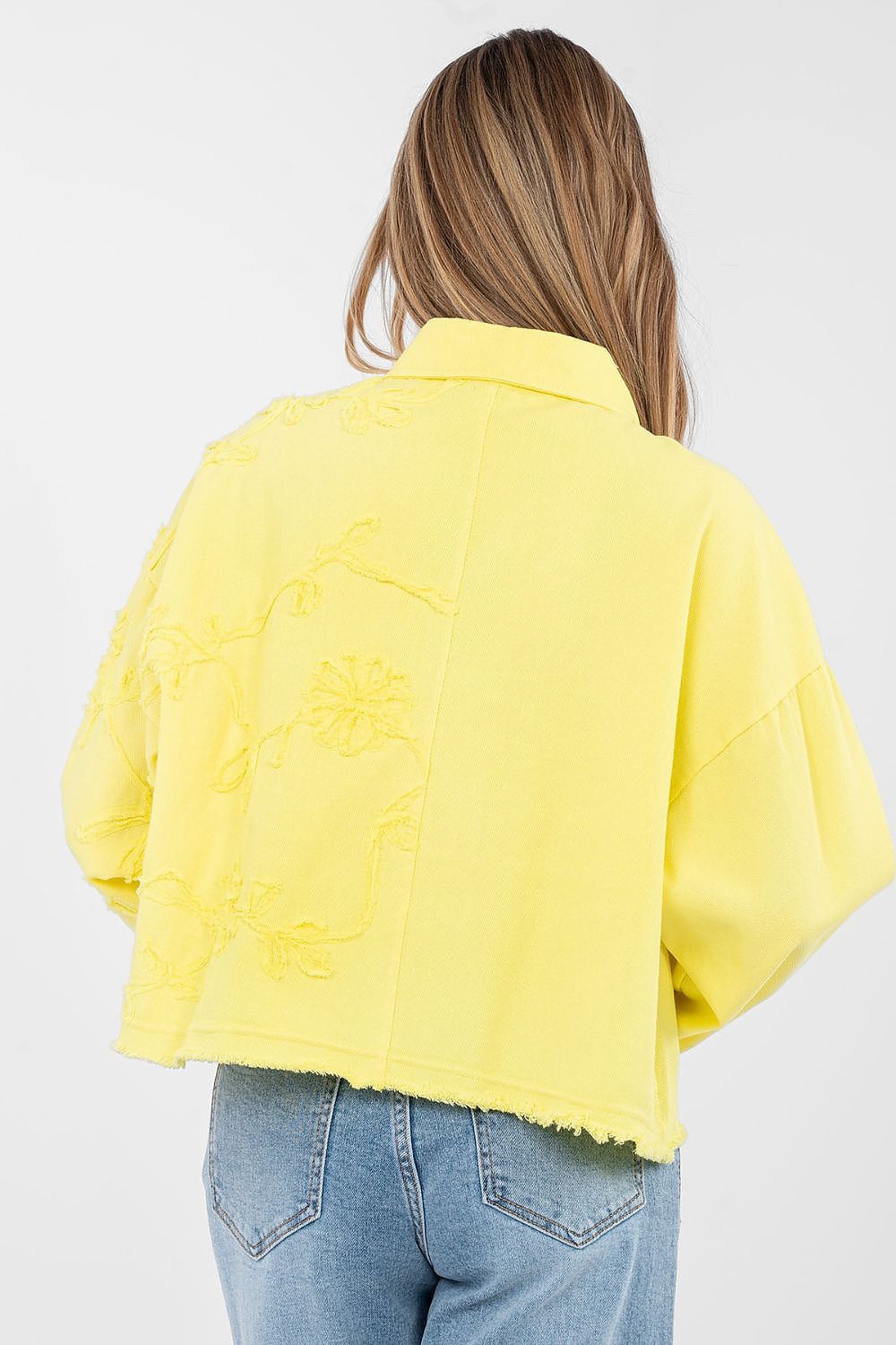  Denim jacket model 223794 Rue Paris 