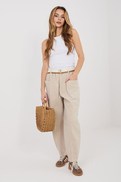  corduroy trousers model 225426 Rue Paris 
