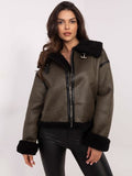Khaki Insulated Winter Jacket